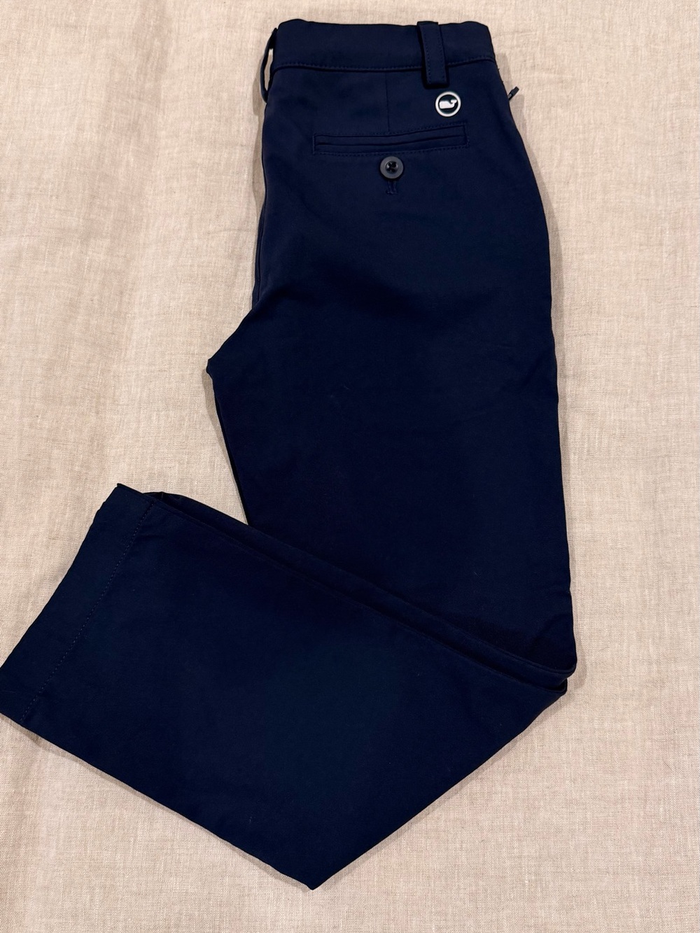 Vineyard Vines Boys Performance Pants Navy Size 7 Stretch